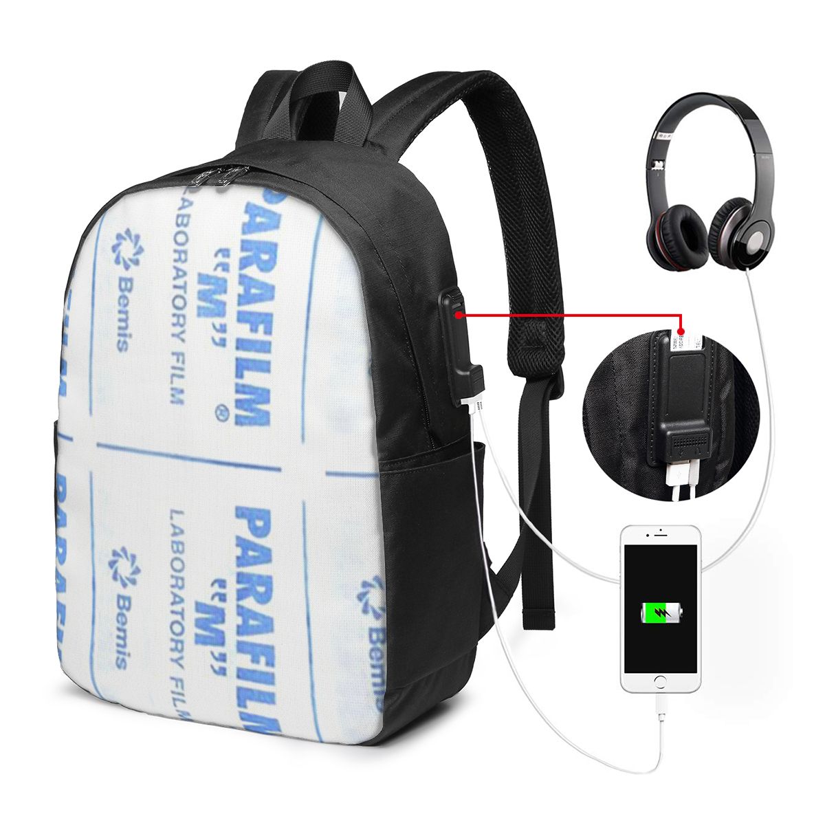 Womens Backpack - Parafilm es una mochila de viaje