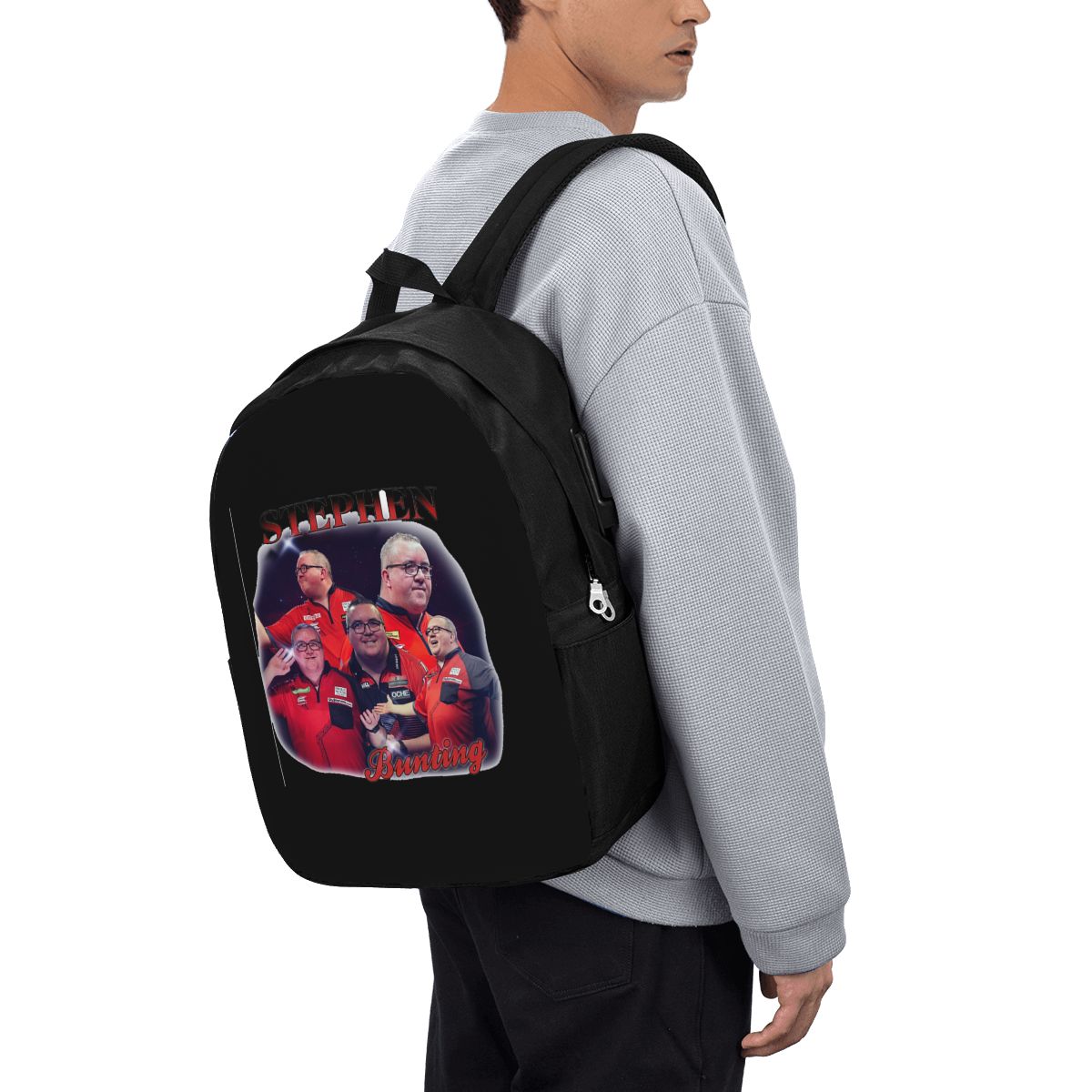 Womens Backpack - Mochila Stephen Bunting Bootleg, bolsa de