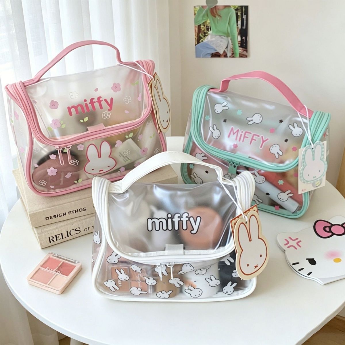 Jelly Bag Clear Pvc - Bolsa de Cosméticos Transparente de PVC