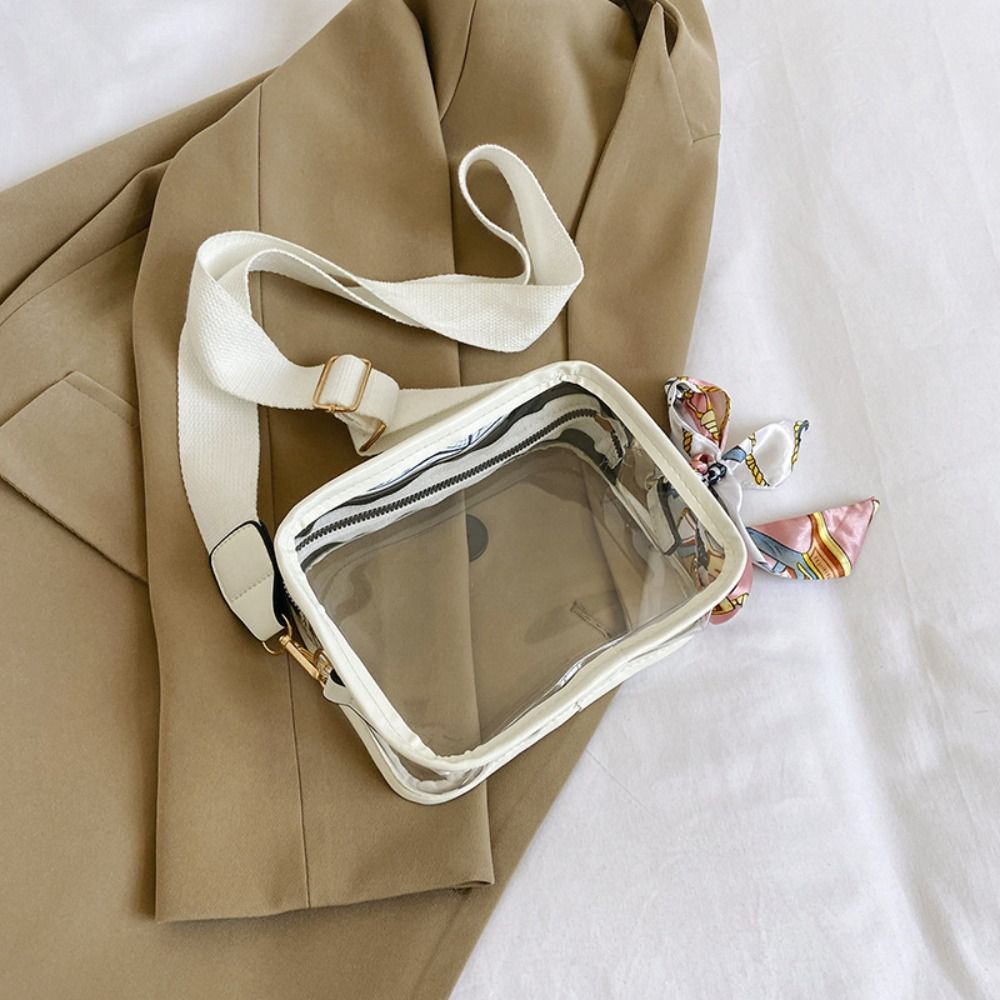 Jelly Bag Clear Pvc - Bolso bandolera transparente de gelatina, bolsa