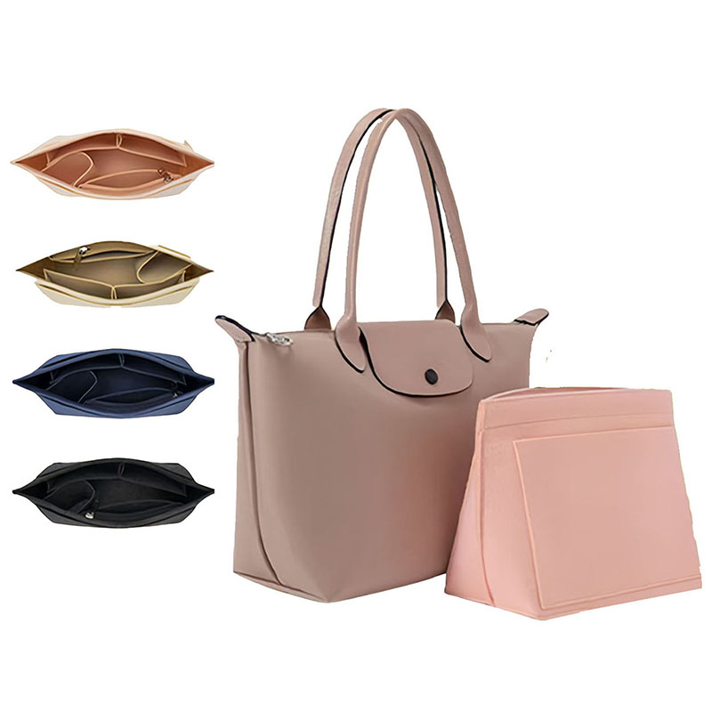Women'S Bags Longchamp - Bolsa organizadora de fieltro para bolso