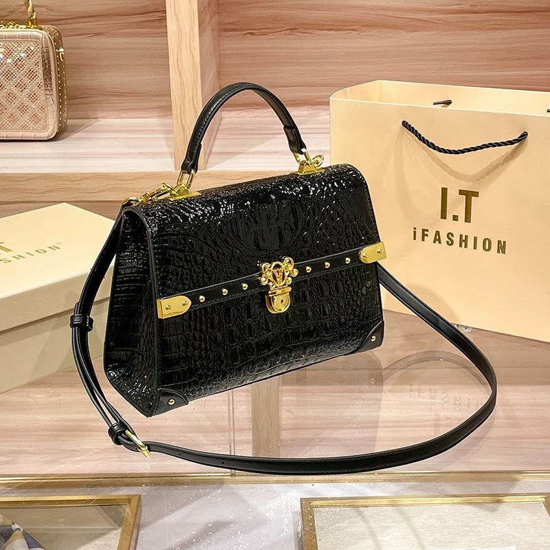 Women Bags Popular Brands - Bolsos de Pañales de Cuero Clásicos,
