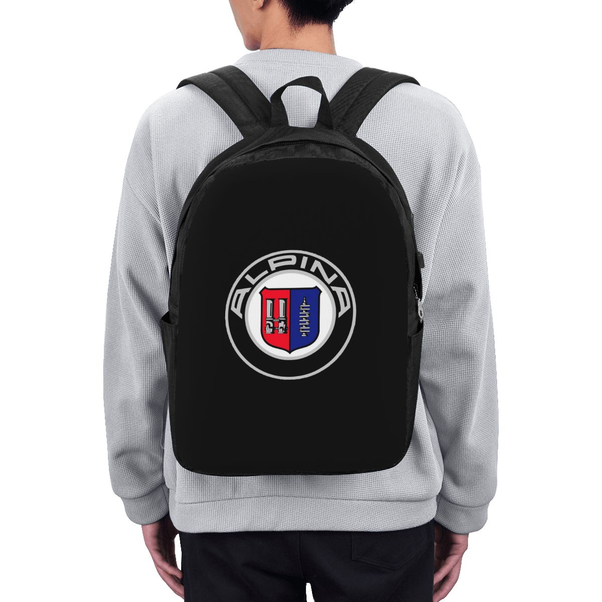 Womens Backpack - Alpina - Mochila con logotipos de