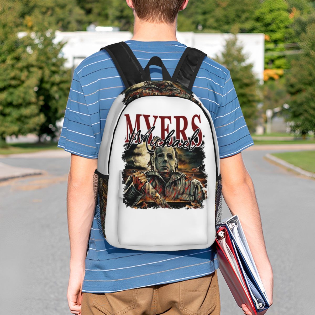 Women Bags Myer - Mochila Michael Myers, mochila para estudiantes,