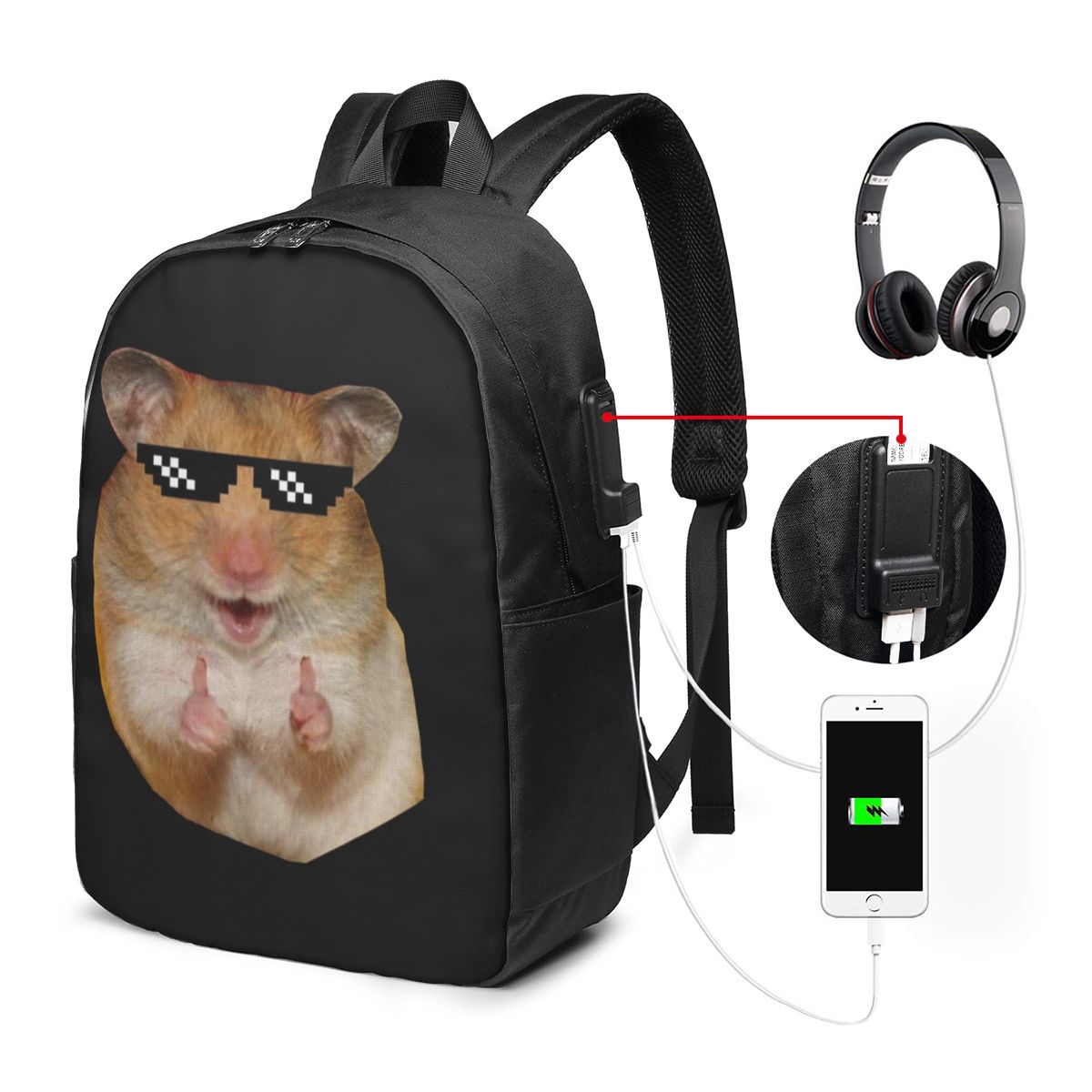 Mochila divertida con diseño d - Womens Backpack reseña y precio