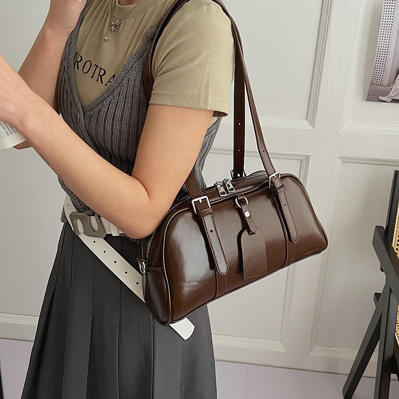 Bolso Boston de Piel Sintética - Women Bags For Airport reseña y precio