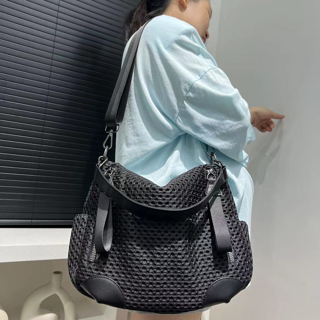 Bolso de hombro de nailon empa - Women Bags For Airport reseña y precio