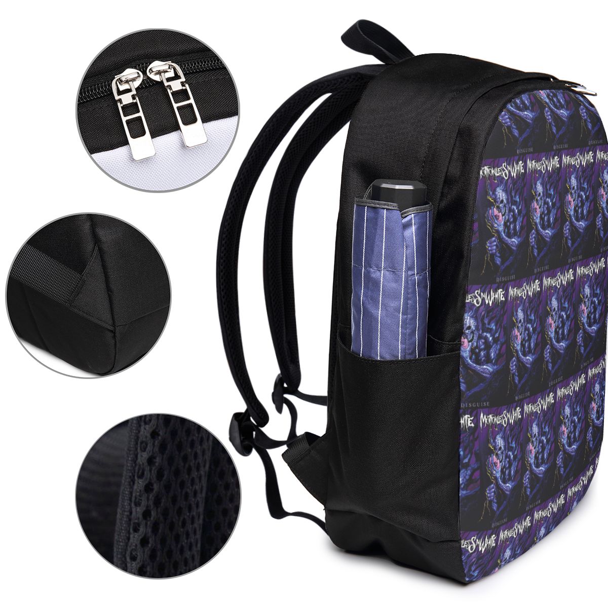 Mochila Motionless In White, b - Womens Backpack reseña y precio