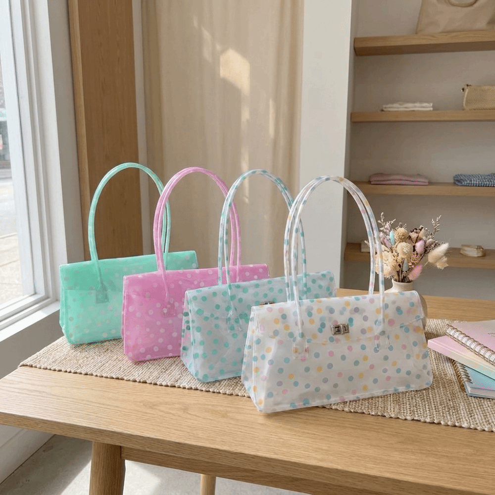 Bolso de Hombro Transparente d - Jelly Bag Clear Pvc reseña y precio