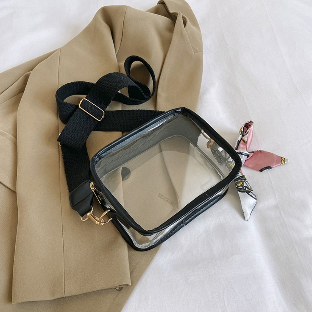 Bolso bandolera transparente d - Jelly Bag Clear Pvc reseña y precio