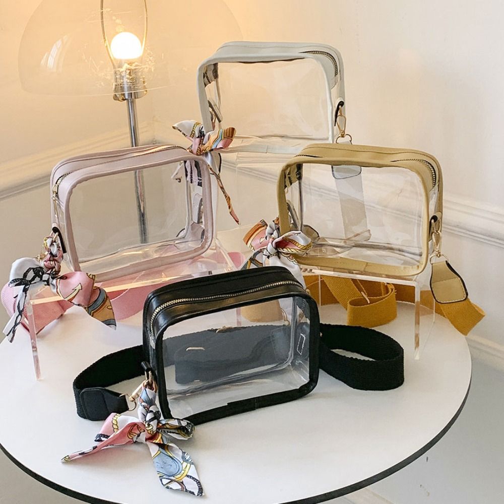 Bolso bandolera transparente d - Jelly Bag Clear Pvc reseña y precio