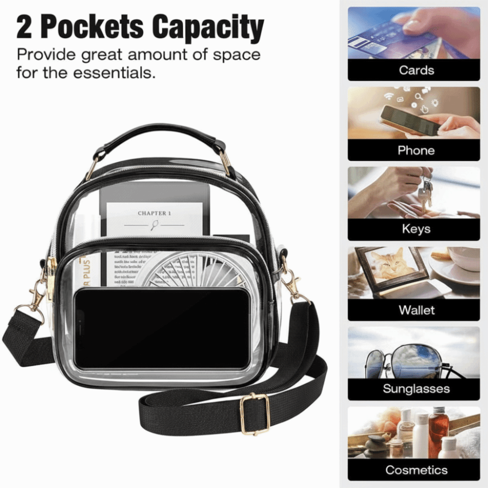 Bolsos Transparentes Impermeab - Jelly Bag Clear Pvc reseña y precio