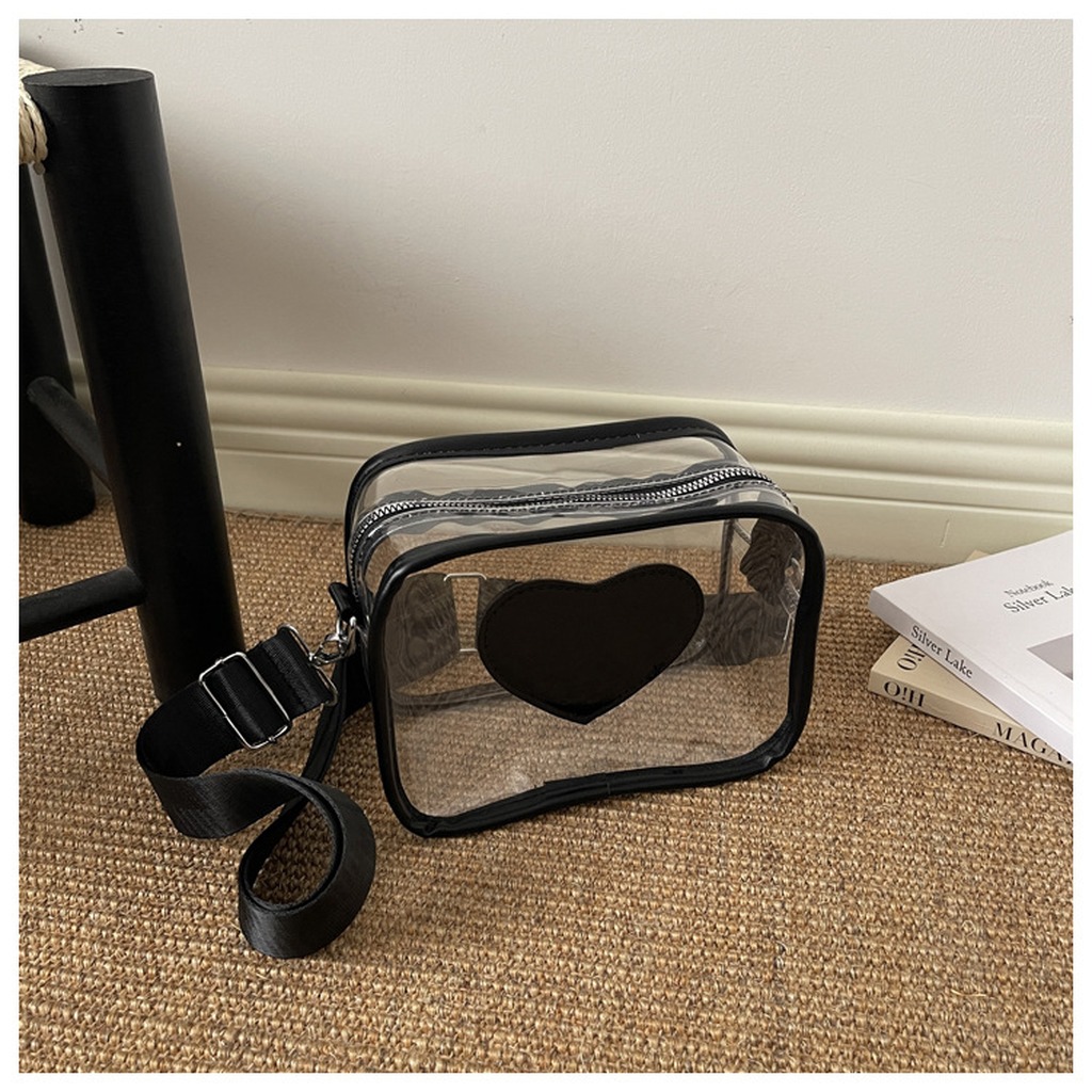 Bolso de mano transparente par - Jelly Bag Clear Pvc reseña y precio
