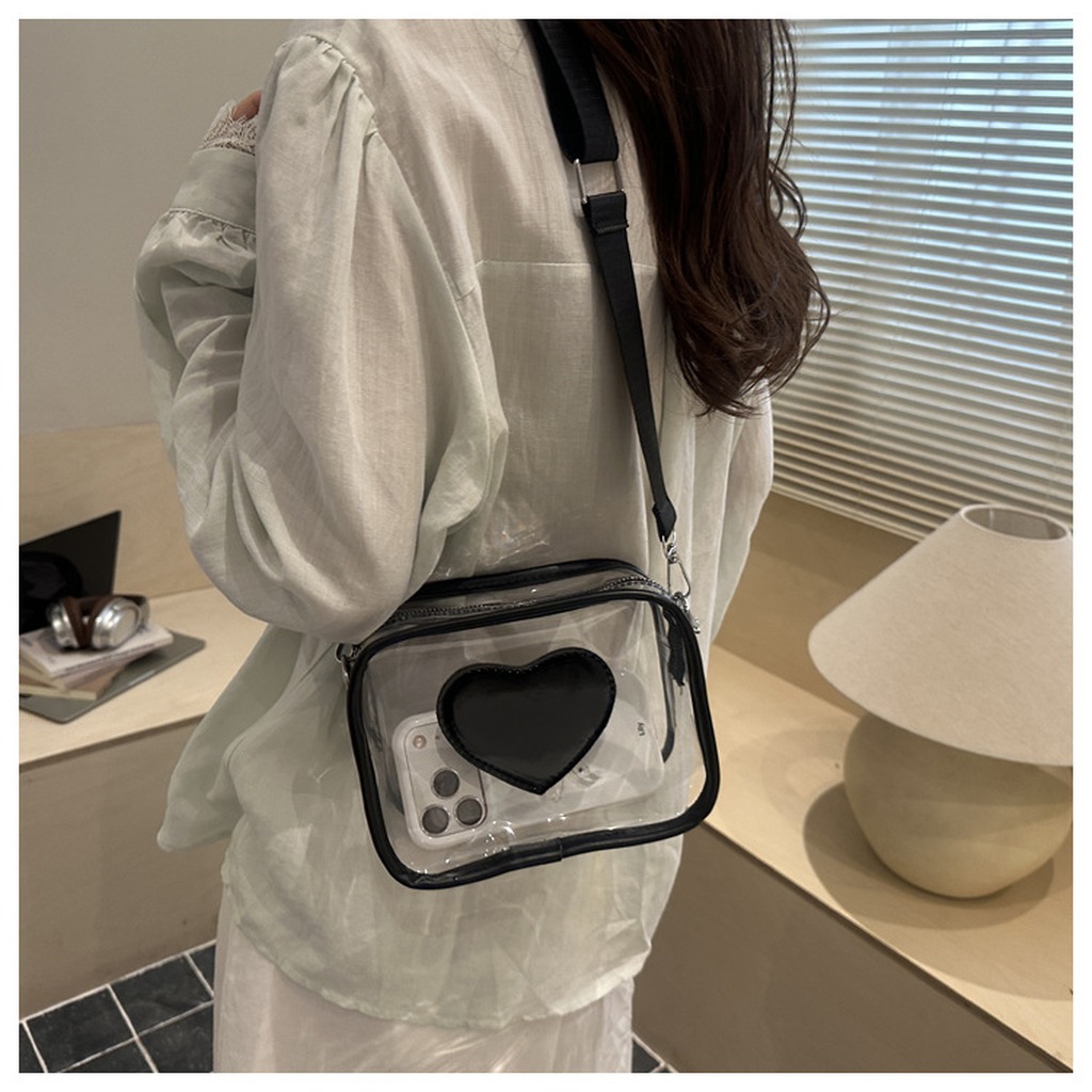 Bolso de mano transparente par - Jelly Bag Clear Pvc reseña y precio