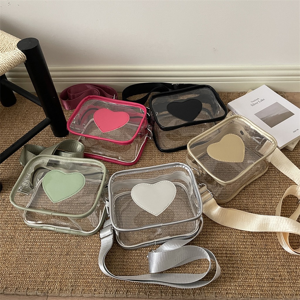 Bolso de Hombro Transparente c - Jelly Bag Clear Pvc reseña y precio