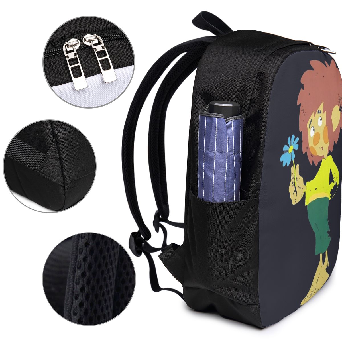 Pumuckl Blume - Figur Mochila, - Womens Backpack reseña y precio