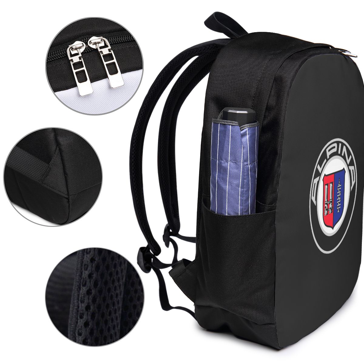 Alpina - Mochila con logotipos - Womens Backpack reseña y precio