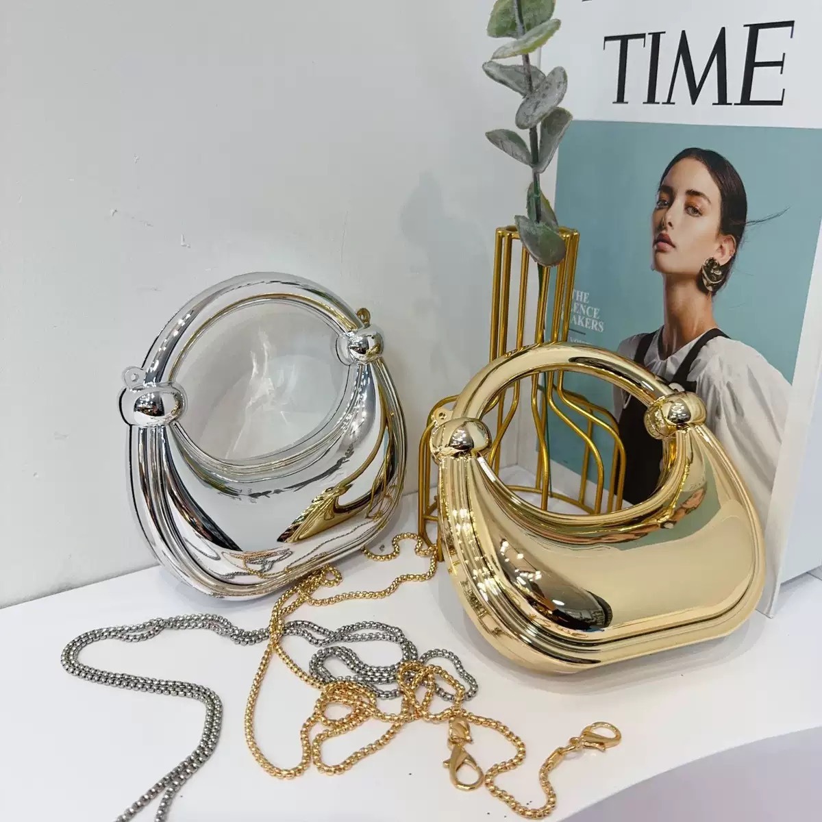 Mini bolso de noche dorado, mo - Women Bags Dkny reseña y precio