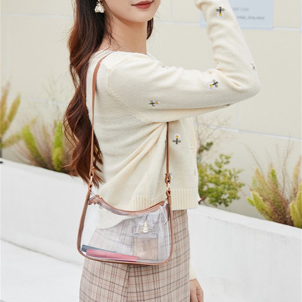 Bolso de hombro transparente i - Jelly Bag Clear Pvc reseña y precio