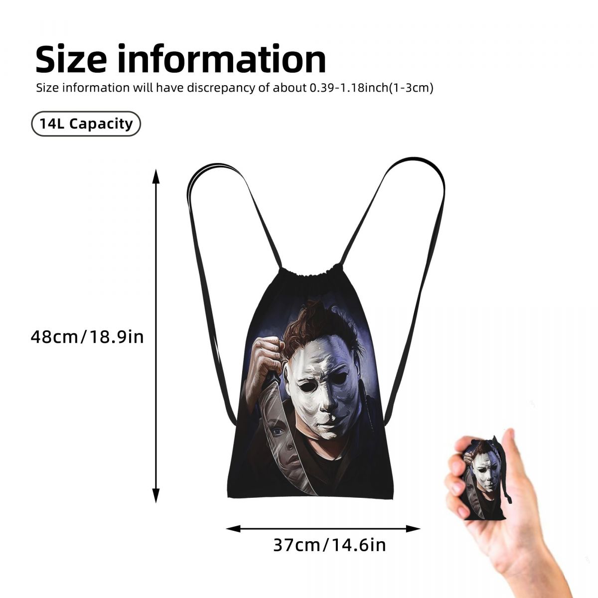 Michael Myers Mochila con cord - Women Bags Myer reseña y precio