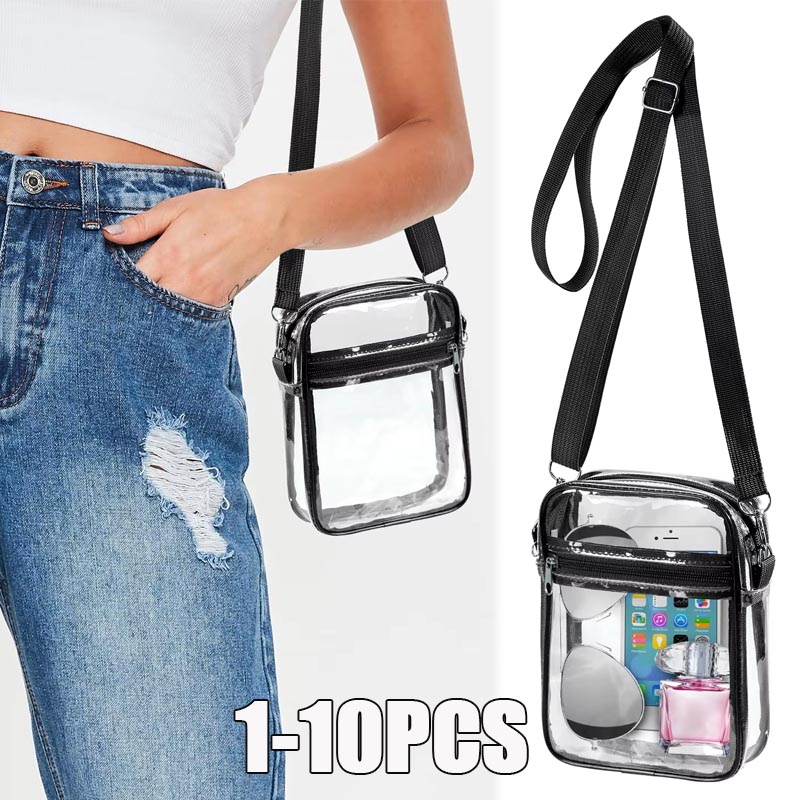 1-10PCS Bolsa Transparente par - Women'S Crossbody Bags reseña y precio
