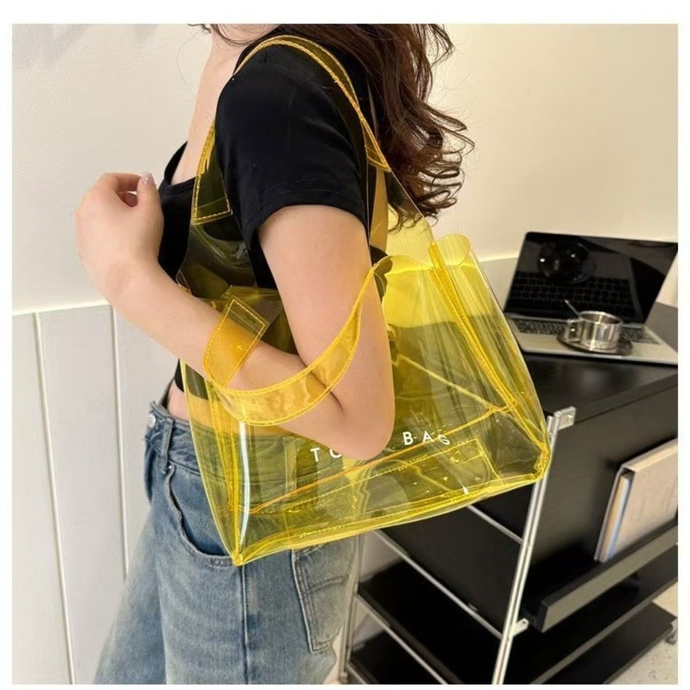 Bolso de Hombro Transparente d - Jelly Bag Clear Pvc reseña y precio