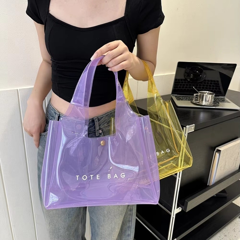 Bolso de Hombro Transparente d - Jelly Bag Clear Pvc reseña y precio