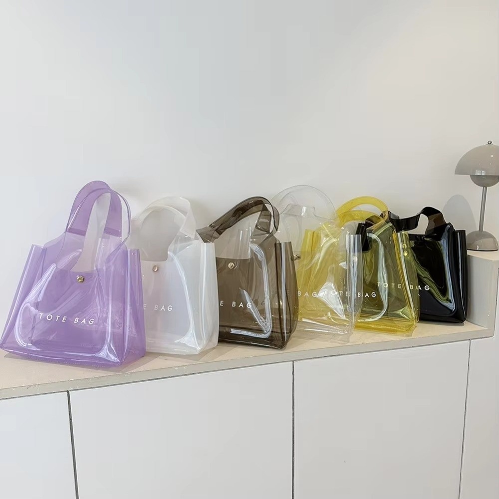Bolso de Hombro Transparente d - Jelly Bag Clear Pvc reseña y precio