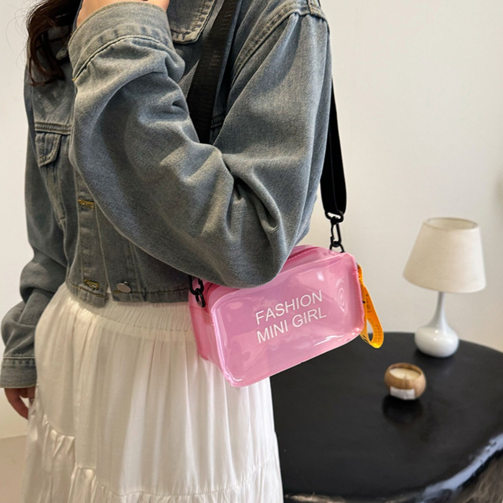 Bandolera transparente de PVC  - Jelly Bag Clear Pvc reseña y precio
