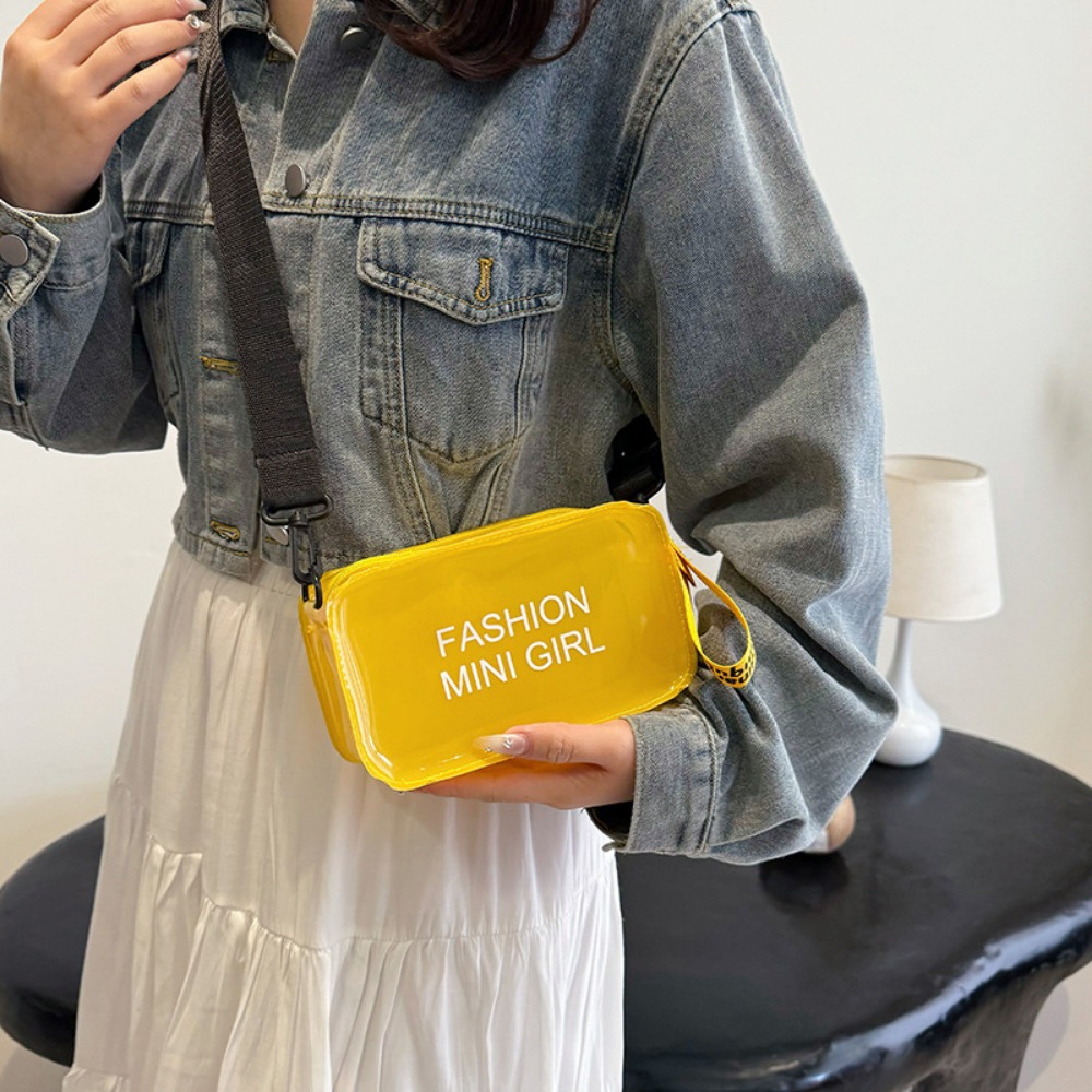 Bandolera transparente de PVC  - Jelly Bag Clear Pvc reseña y precio